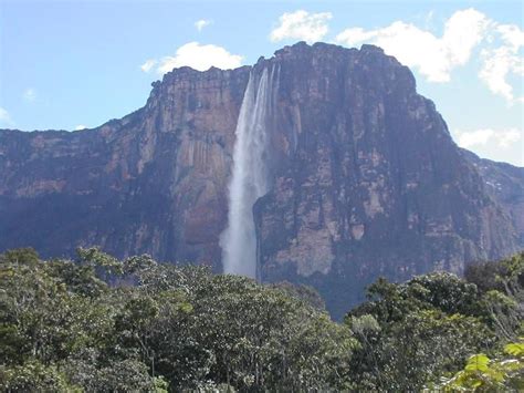 El Salto Angel: La Cascada Natural mas alta del Mundo | Cascadas, Venezuela paisajes, Venezuela