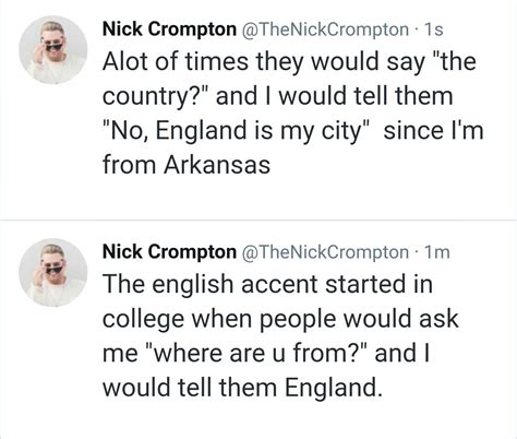 Nick Crompton on "England is my city" : h3h3productions