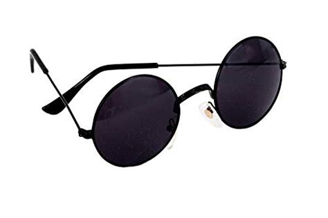 Hippon Black Round Sunglasses for Men And Women | Fair Price Store