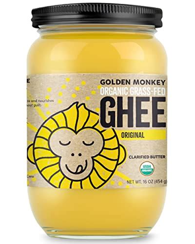 Organic Ghee Butter Grass Fed Clarified – 16 Oz Ghee Butter – Unsalted ...