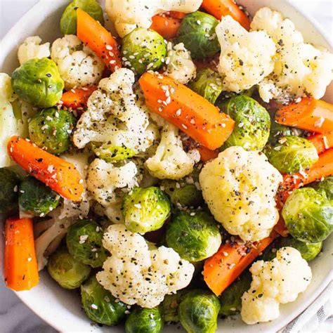 Instant Pot Steamed Vegetables - iFOODreal.com