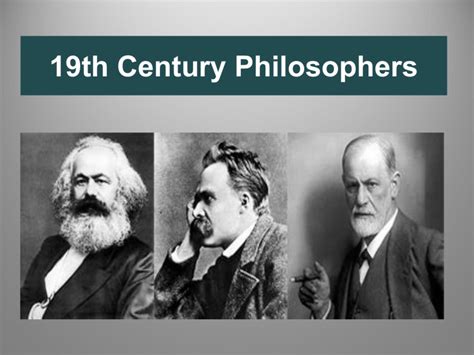 19th century philosophers powerpoint