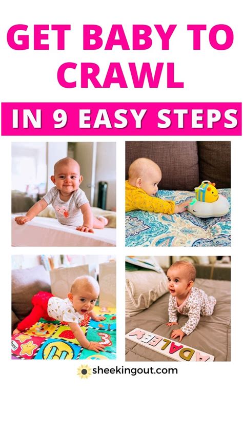 How to Get Baby to Crawl with these 9 Crawling Baby Tips!: An immersive guide by Sheeking out ...