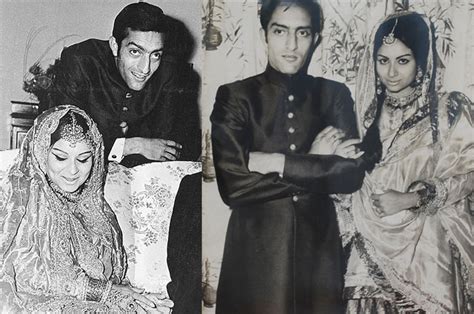 Sharmila Tagore and Mansur Ali Khan - Red Carpet Wedding