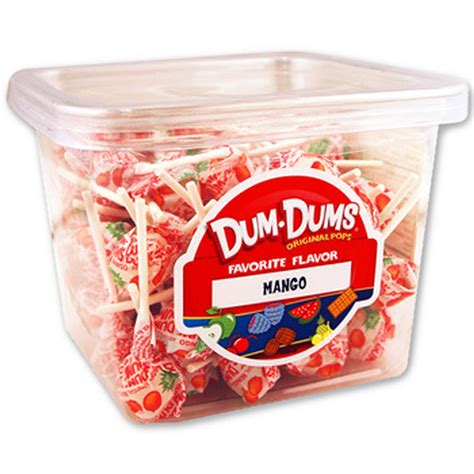 Mango Dum Dum Pops - 1 LB • Dum Dum Pops • Lollipops & Suckers • Bulk Candy • Oh! Nuts®