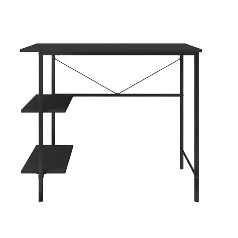 Mainstays Pierce 30 inch Tall Storage Desk, Black - Walmart.com