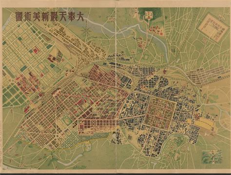 A city map of Mukden : r/GreatManchuria