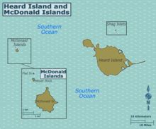 List of glaciers of Heard Island and McDonald Islands - Wikiwand