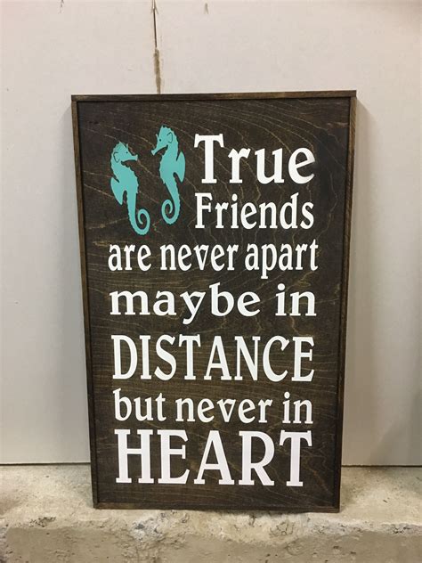 True Friends Wooden Sign | Custom sign, True friends, Welcome sign