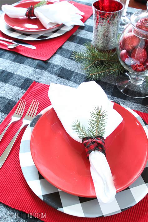 DIY Holiday Charger Plates - Lydi Out Loud