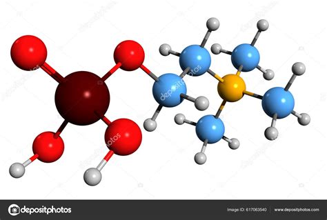 Image Phosphocholine Skeletal Formula Molecular Chemical Structure Phosphatidylcholine ...