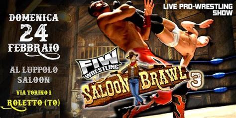 FIW: Annunciato Saloon Brawl #3 | Zona Wrestling