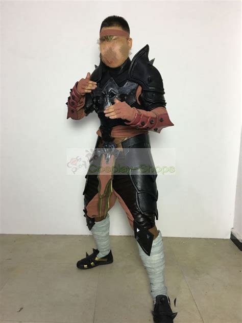 Custom Cheap Mortal Kombat X Dark Emperor Liu Kang Full Armour Cosplay In Mortal Kombat Liu Kang ...