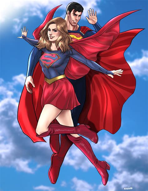 CW Supergirl Fan Art | Supergirl comic, Dc comics girls, Superman art