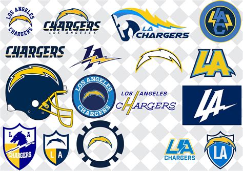 Los Angeles Chargers Logo NFL Football SVG cut file for cricut | Etsy