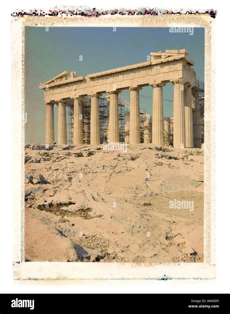 Parthenon athens architecture Cut Out Stock Images & Pictures - Alamy