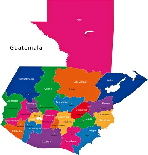 El Mapa De Guatemala - Image to u