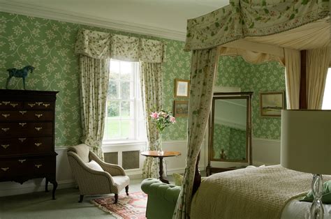 Irish Country Green Bedroom - Interiors By Color