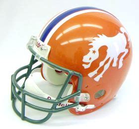 Denver Broncos Authentic Pro Line Helmet TB66 - SWIT Sports