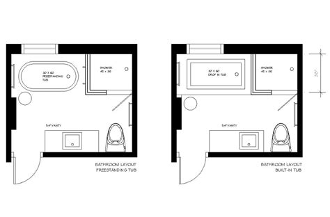 Here are Some Free Bathroom Floor Plans to Give You Ideas