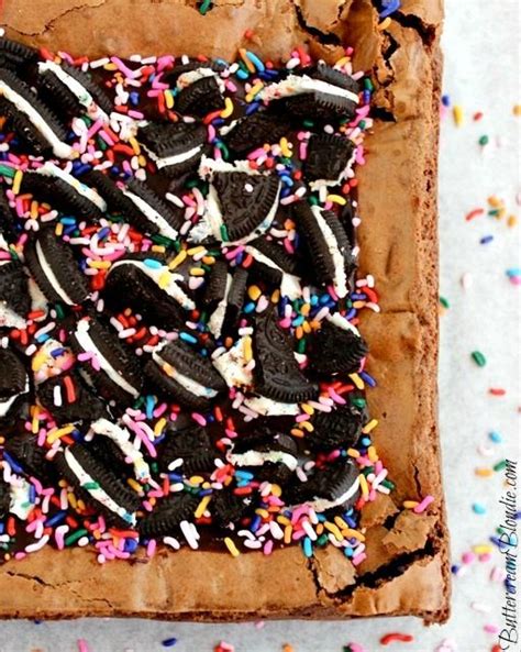 Birthday Cake Oreo Brownies | Recipe | Oreo brownies, Desserts, Sweet desserts