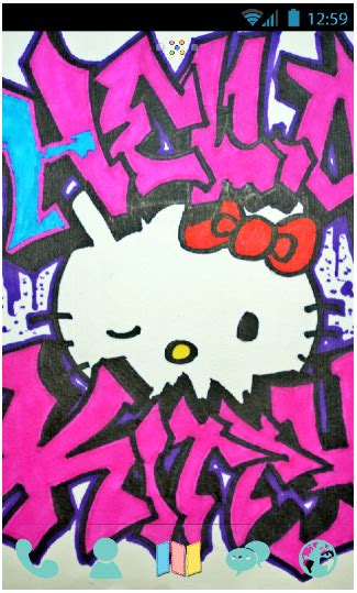 Hello Kitty Graffiti