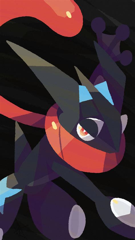 Shiny Greninja phone wallpaper by Santithur on DeviantArt