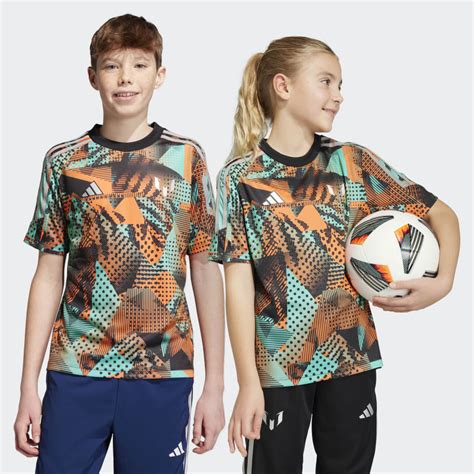 adidas Messi Graphic Training Jersey - Black | Kids' Soccer | adidas US