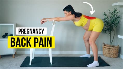 Best Pregnancy Back Pain Relief Exercises - YouTube