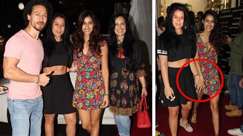 Tiger Shroff's Girlfriend Disha Patani Spotted Getting Close ToTiger's Family - YouTube