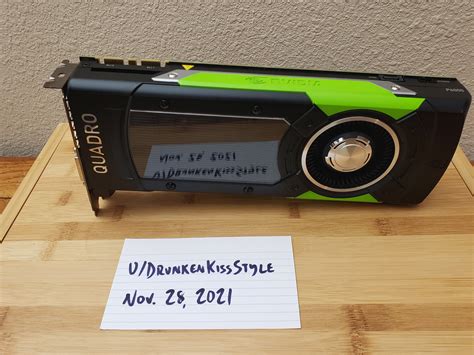 [FS] [US-TX] NVIDIA Quadro P6000 24GB GPU : r/homelabsales