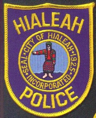 Florida - Hialeah Police - PatchGallery.com Online Virtual Patch Collection By: 911Patches.com ...