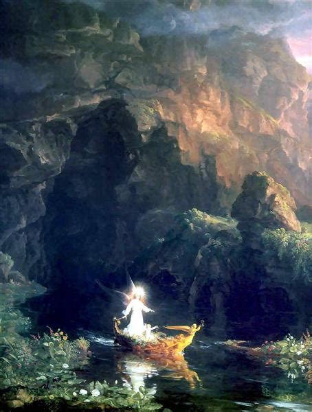 The Voyage of Life: Childhood (detail) - Thomas Cole - WikiArt.org