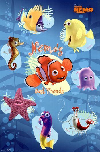 Finding Nemo | Disney finding nemo, Finding nemo characters, Cartoon ...