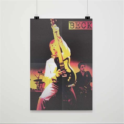 Beck Live On Stage Poster