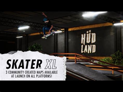 Skater XL will include three community maps at launch