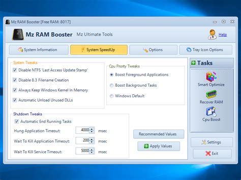 Windows Mz RAM Booster For 32 Free File Cracked
