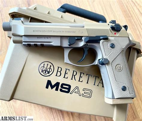 ARMSLIST - For Sale: Beretta M9A3 FDE