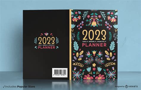 Ten Year Planner Book Cover Design Vector Download