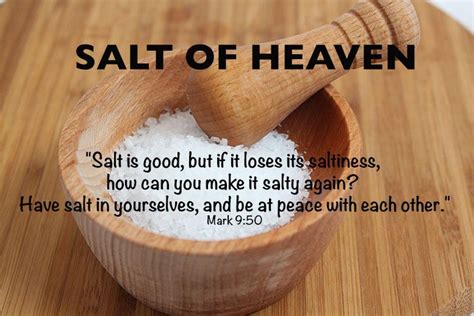 Salt of Heaven, Christian Quote, Bible Verse | Food for thought, Beautiful bible verses, Bible ...