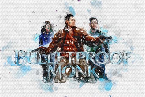 Mo1610 Bulletproof Monk Horizontal Movie Poster Digital Art by Joanie ...