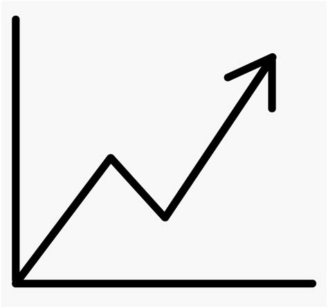 Line Graph Increasing Clipart , Png Download, Transparent Png ...