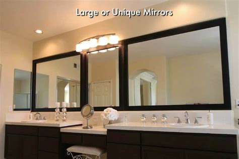 Unique or Large Bathroom Mirrors - MirrorChic