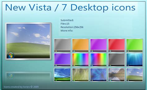 Windows 7 Vista desktop icons by tonev on DeviantArt