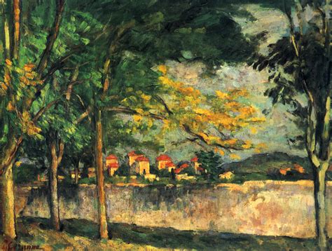 Road - Paul Cezanne - WikiArt.org - encyclopedia of visual arts