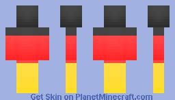 German Flag Skin Minecraft Skin