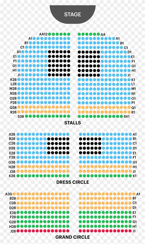 Navigating The Phoenix Theatre Seating Plan Ambassadors Theatre Seating Plan, Pac Man, Text ...