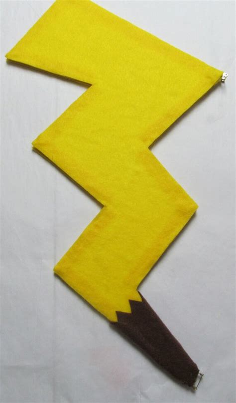 Pokemon Pikachu Tail Cosplay Costume Yellow Electric Mouse