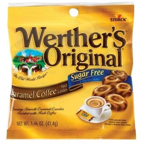 Werthers Original - Coffee Caramel - Sugar Free Hard Candies - Walmart.com