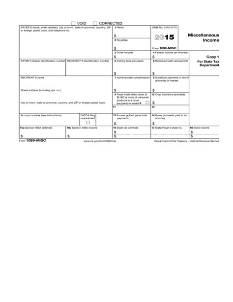 Irs Printable 1099 Form